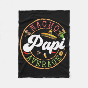 Couverture Polaire Nacho Moyenne Papi Cactus Cinco De Mayo Correspond