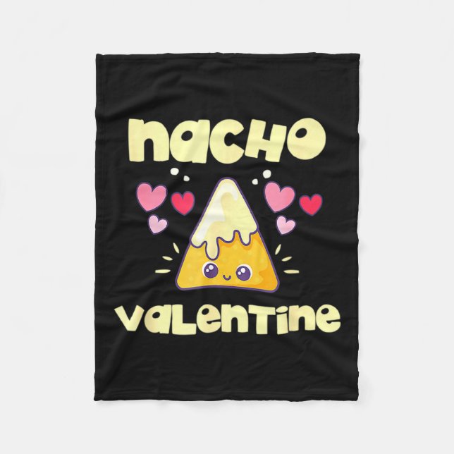 Couverture Polaire Nacho Valentine Valentines Day Mexican Food _1  (Devant)