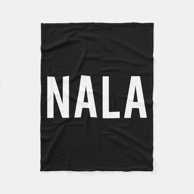 Couverture Polaire Nala - Cool New Funny Name Fan Gift Tee  (Devant)