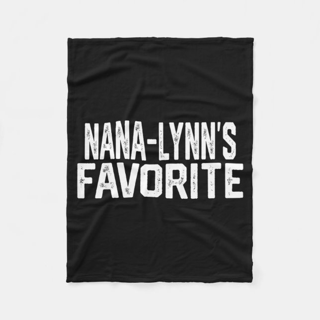 Couverture Polaire Nana-lynn’s Favorite Funny Grandparent Granhild Vi (Devant)