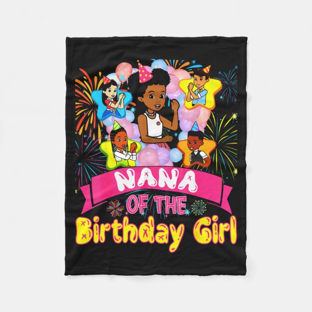 Couverture Polaire Nana Of Birthday Girl Gracie Birthday Dolls Girl P (Devant)