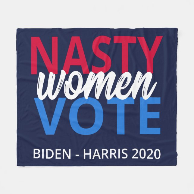 Couverture Polaire Nasty Women Vote II (Devant (Horizontal))