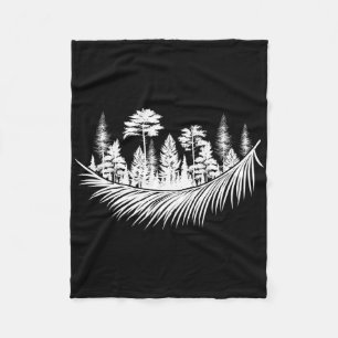 Couverture Polaire Nature Forêt Plantes Arbres Camping Randonnée Mont