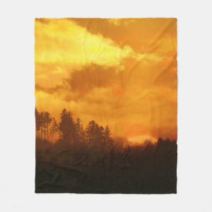 COUVERTURE POLAIRE NATURE MATIN SOLEIL LEVANT