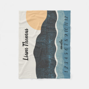 Couverture Polaire Nature Scenery Monthly Growth Tracker