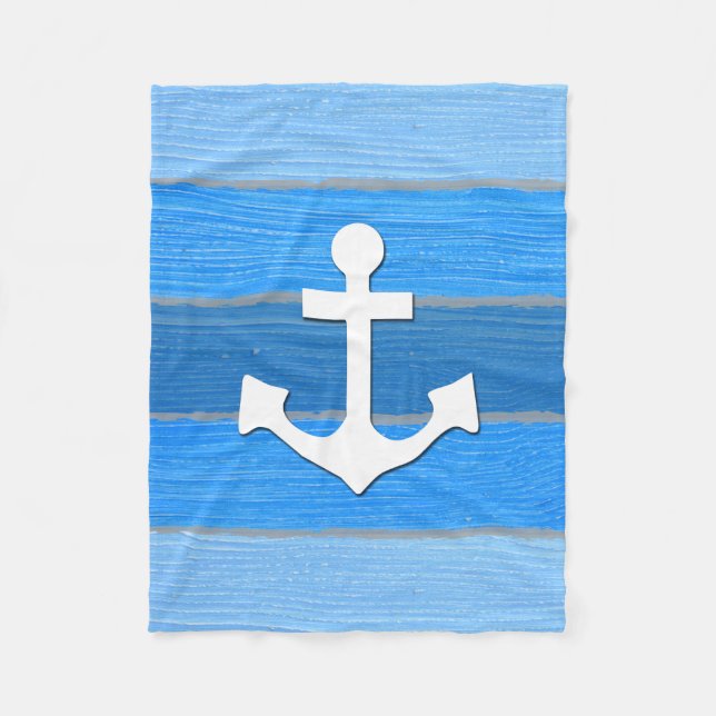 Couverture Polaire Nautical themed design (Devant)