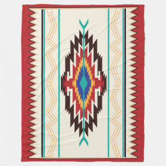 Couverture Polaire Navajo Fleece Blanket