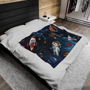 Couverture Polaire Navette d'astronaute spatiale personnalisée