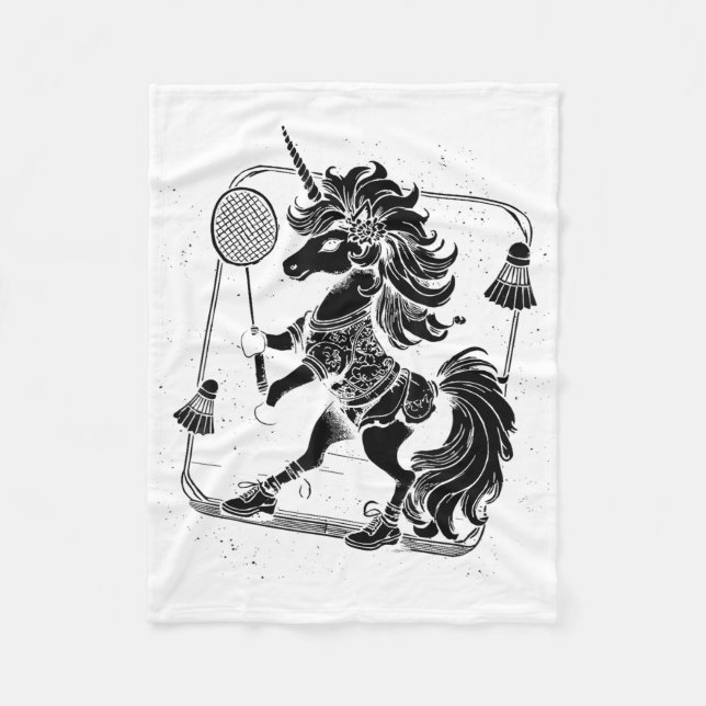 Couverture Polaire Navette du joueur de badminton (Devant)
