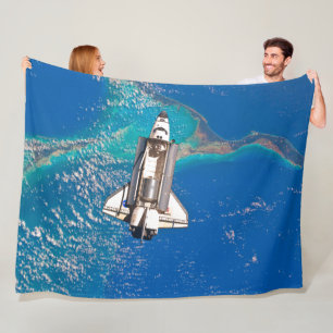 COUVERTURE POLAIRE NAVETTE SPATIALE AMÉRICAINE ATLANTIS