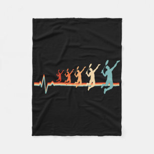 Couverture Polaire Navette vintage Retro Badminton