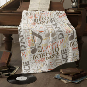 Couverture Polaire Né à Dance Brown ID277