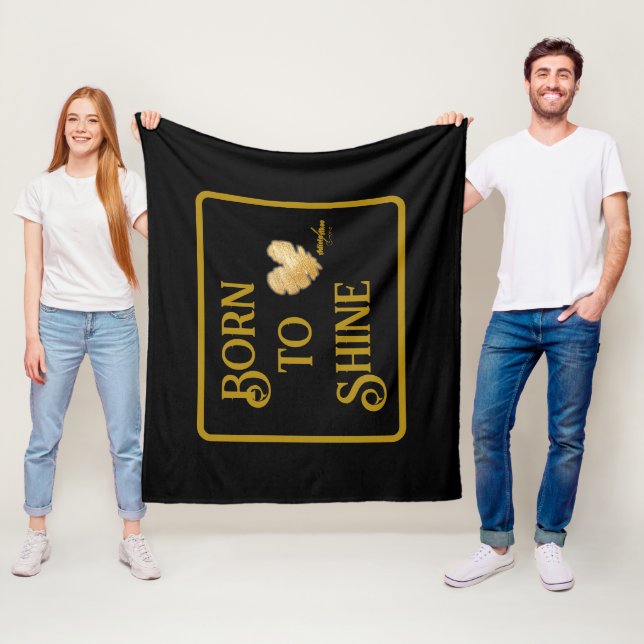 Couverture Polaire Né à Shine Fleece Blanket (En situation)