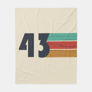 Couverture Polaire né en 1943 anniversaire vintage