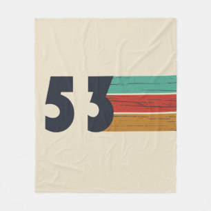 Couverture Polaire né en 1953 anniversaire vintage