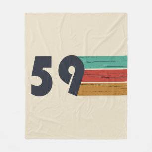 Couverture Polaire né en 1959 anniversaire vintage
