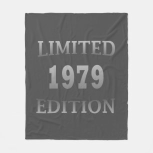 Couverture Polaire né en 1979 anniversaire en édition limitée cadeau