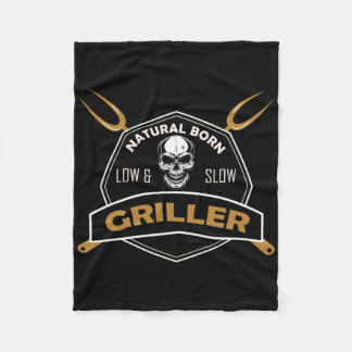 Couverture Polaire Né Naturel Griller Faible Et Lent Bbq Funny Byrbec
