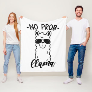 Couverture Polaire Ne refroidissez aucun lama de Prob