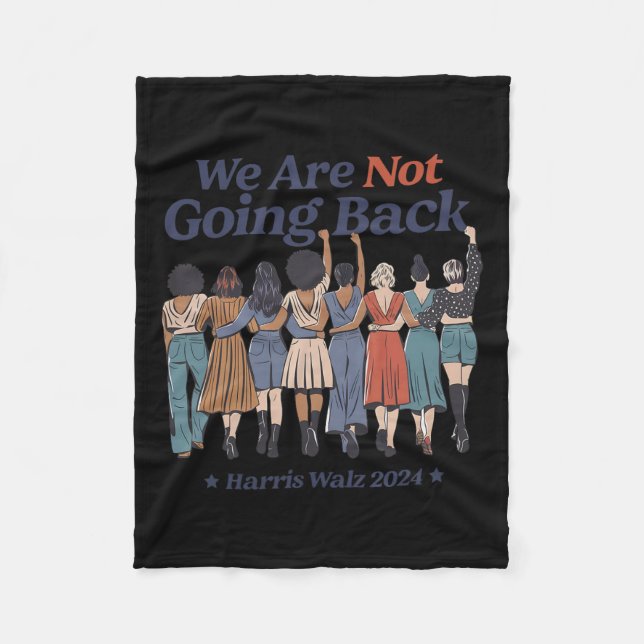 Couverture Polaire Ne Reviennent Pas Kamala Harris Waltz 24 Madame Pr (Devant)