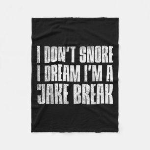 Couverture Polaire Ne Snore Je Rêve Im Jake Frein Camion Conducteur T