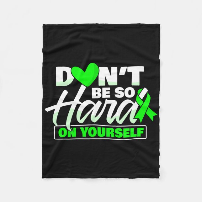 Couverture Polaire Ne soyez pas si dure Sensibilisation à la santé me (Devant)