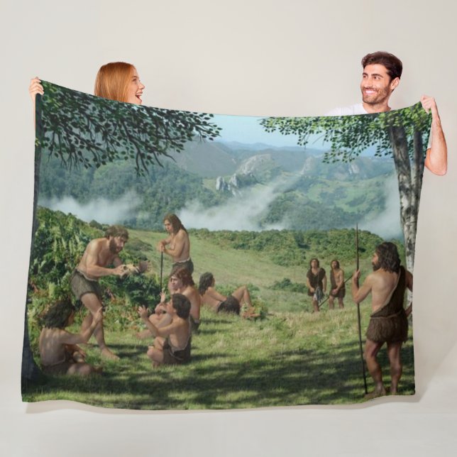 COUVERTURE POLAIRE NEANDERTHAL (En situation)