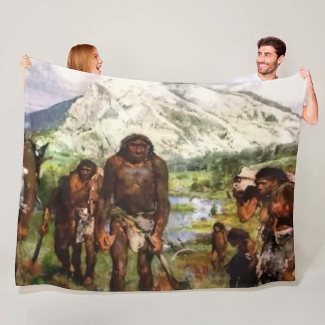COUVERTURE POLAIRE NEANDERTHAL (En situation)