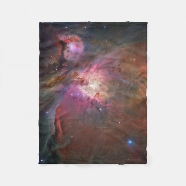 Couverture Polaire Nébuleuse d'Orion rose (Devant)