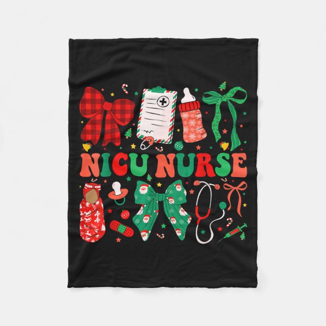 Couverture Polaire Neonatal Intensive Care Unit Coquette Nicu Nurse C (Devant)