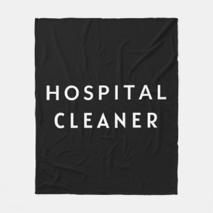 Couverture Polaire Nettoyeur d'hôpital