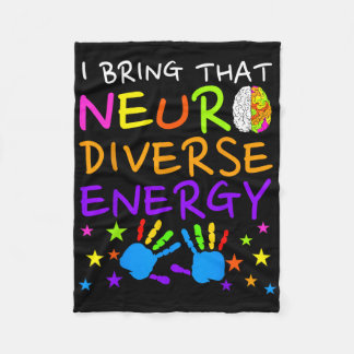 Couverture Polaire Neurodiversité Enfants Garçons Sensibilisation sur