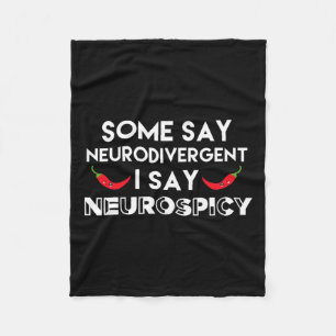 Couverture Polaire Neurodivertissement Neurospicy Adhd Fun Neurodiver