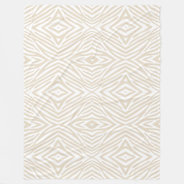 Couverture Polaire Neutral Zebra (Devant)