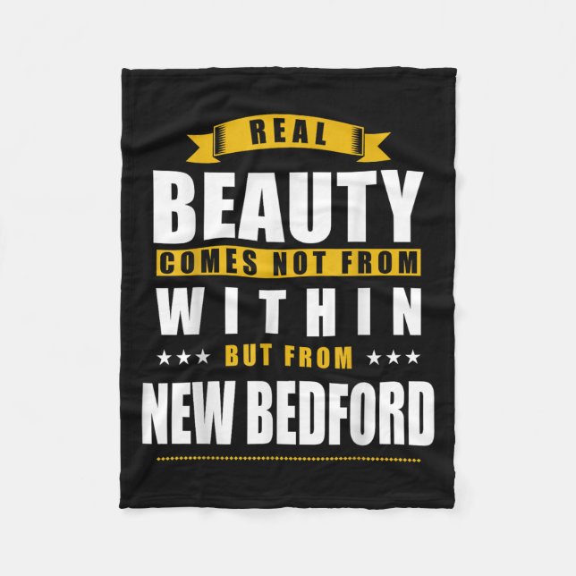 Couverture Polaire New Bedford - Funny D City Gift  (Devant)