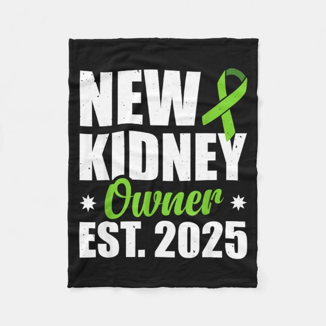 Couverture Polaire New Kidney Owner Est. 2025  (Devant)