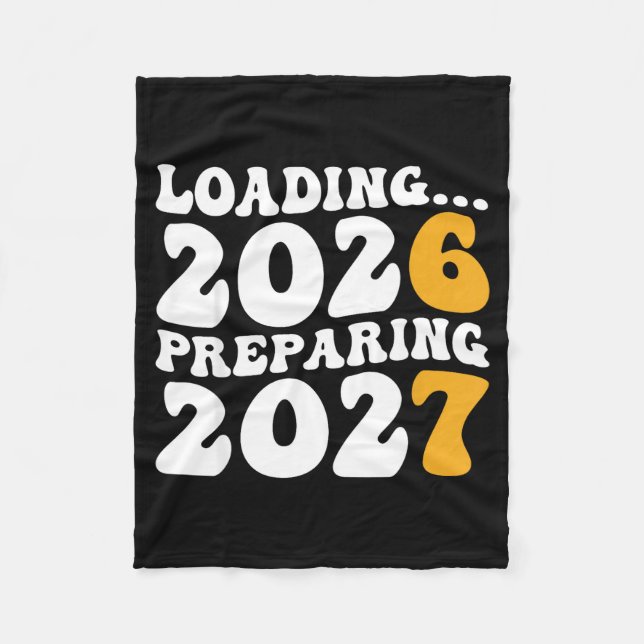 Couverture Polaire New Year 2026 Shirt Funny 67 Meme Six Seven  (Devant)