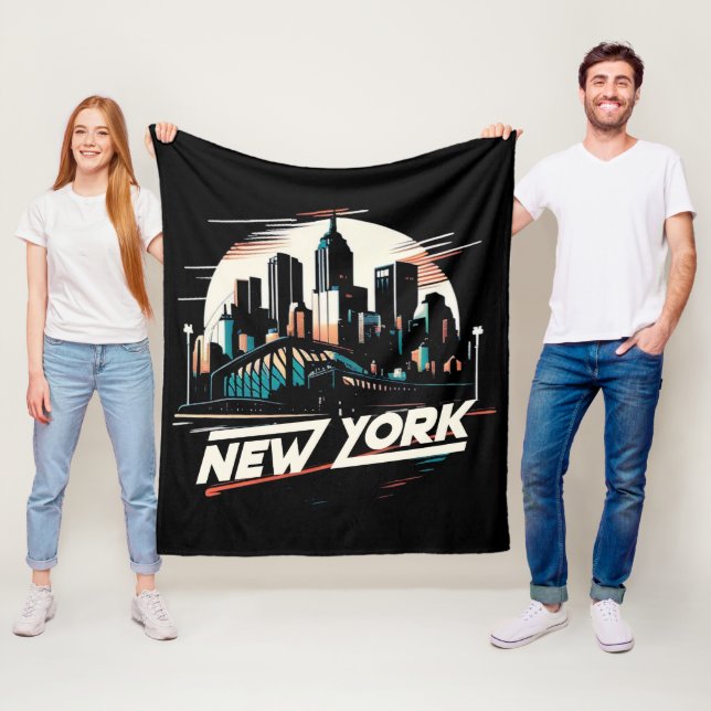 Couverture Polaire New York (En situation)