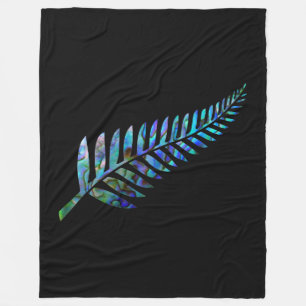 COUVERTURE POLAIRE NEW ZEALAND FERN SIMPLE PAUA