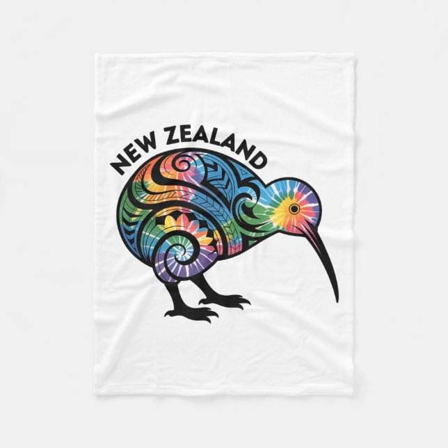 Couverture Polaire New Zealand Kiwi Bird  (Devant)