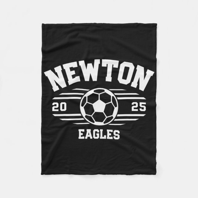 Couverture Polaire Newton Eagles Soccer Facture 2025  (Devant)