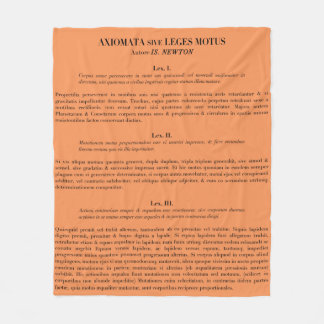 Couverture Polaire Newton's Laws of Motion (lois du mouvement) lance