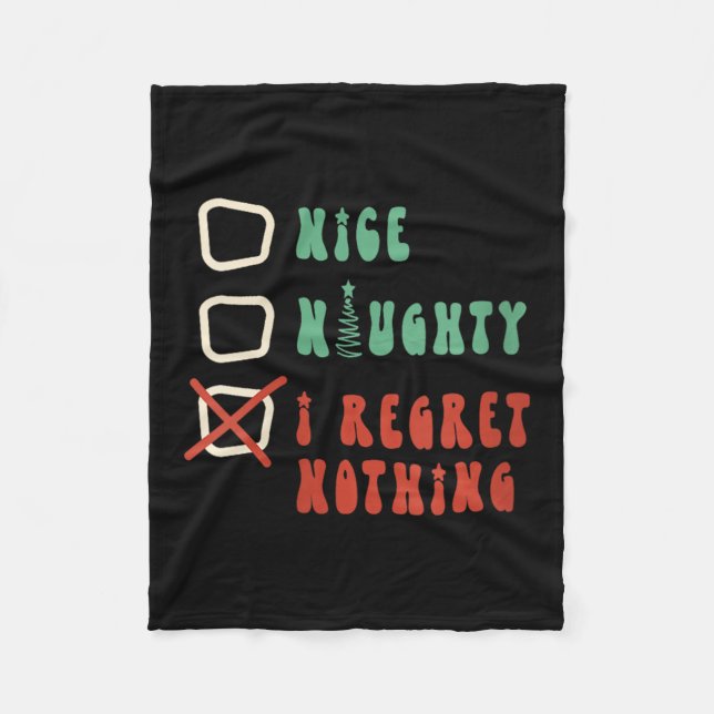 Couverture Polaire Nice Naughty I Swear I Tried V-neck  (Devant)