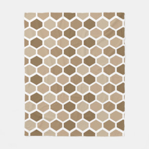 Couverture Polaire Nid d'abeille dans le sable