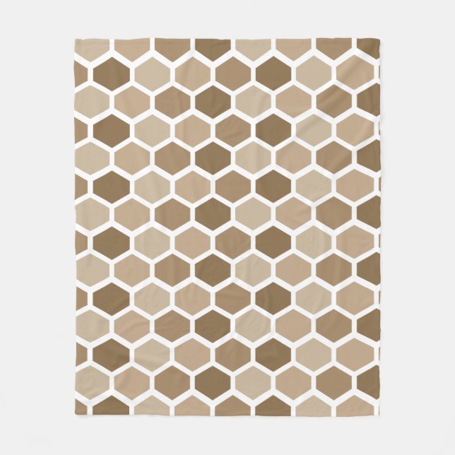 Couverture Polaire Nid d'abeille dans le sable (Devant)