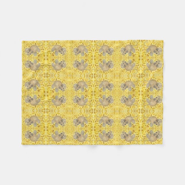 Couverture Polaire Nid de Souris (Devant (Horizontal))