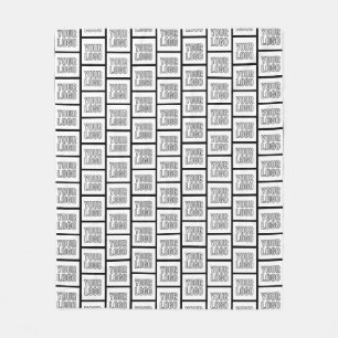 Couverture Polaire N'importe quel Motif de répétition de logo ou d'im