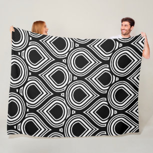Couverture Polaire N'importe quel Motif MCM couleur Abstrait Teardrop