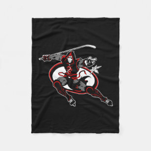 Couverture Polaire Ninja de hockey