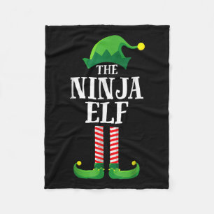 Couverture Polaire Ninja Elf Matching Family